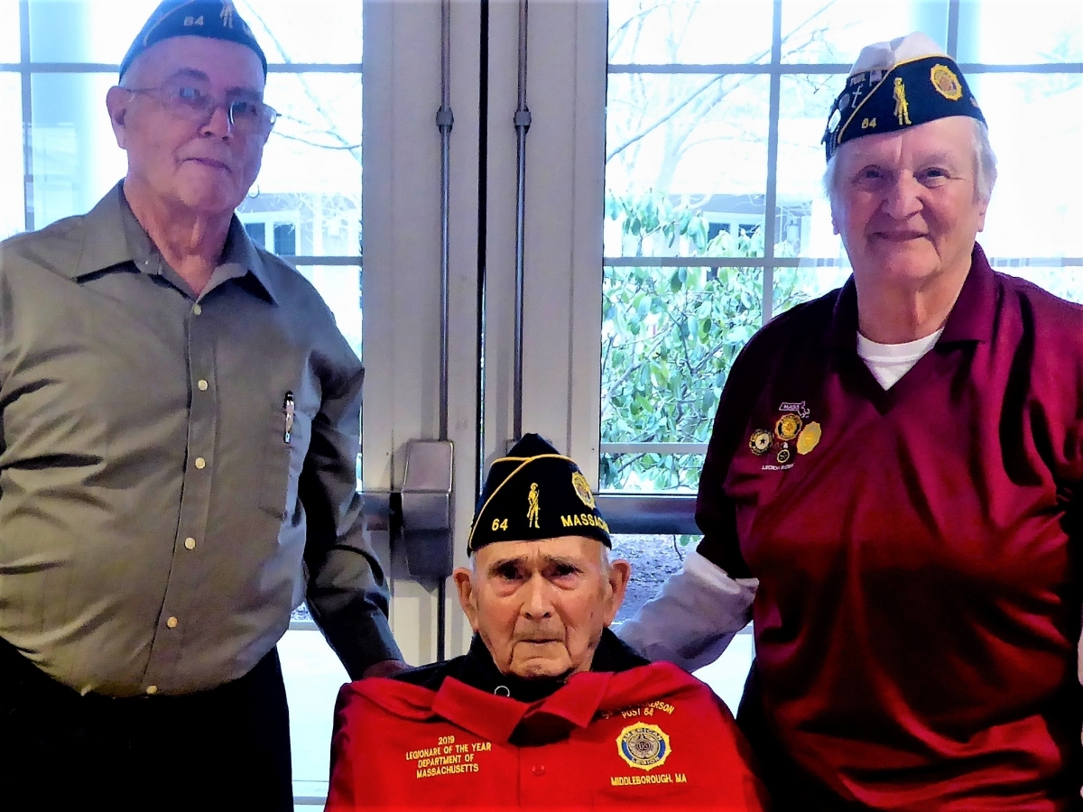 Walter Campbell, Massachusetts Legionare of the Year The American